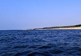 Aber dennoch...... runter an den Strand. Wind erträglich, einiges an bewegter Oberfläche und dazu leicht angetrübtes Wasser. Top Bedingungen um einen unserer silbernen Freunde zu erwischen. Kontakte gab es ein paar, aber zum Landgang liess sich leider kein Fisch überreden