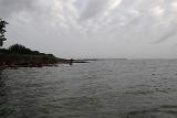 Es ist einiges an Zeit ins Land gegangen....Deutsche Küste seit Ende April nicht mehr besucht, dafür Hechte und Barsche im Süsswasser geärgert.... und nun - endlich - ist der Weg nach Dänemark auch mal wieder frei. Zeit zu testen, wie es Mitte August mit der Sommerfischerei auf Meerforelle aussieht. Treffen war gegen 4:00 Uhr verabredet und dann ging es gemeinsam Richtung Norden. Am Ziel angekommen hatten wir die "freie Auswahl". Also runter ans Wasser und zunächst einmal die Strecke vor einem markanten Riff abgefischt...... Es ist einiges an Zeit ins Land gegangen....Deutsche Küste seit Ende April nicht mehr besucht, dafür Hechte und Barsche im Süsswasser geärgert.... und nun - endlich - ist der Weg nach Dänemark auch mal wieder frei. Zeit zu testen, wie es Mitte August mit der Sommerfischerei auf Meerforelle aussieht. Treffen war gegen 4:00 Uhr verabredet und dann ging es gemeinsam Richtung Norden. Am Ziel angekommen hatten wir die "freie Auswahl". Also runter ans Wasser und zunächst einmal die Strecke vor einem markanten Riff abgefischt......