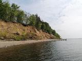 Wir wechselten die Seite der Bucht. Für uns beide ein neuer, aber sehr vielversprechender Spot. Tolle Strukturen unter Wasser und eine vom Herbststurm arg gebeutelte Steilküste. Auch wenn es hier heute nicht einen Zupfer gab und wir auch relativ schnell wieder weitergezogen sind, so waren wir uns doch einig. Dieser Strand wird uns definitiv nochmal wiedersehen. Wir wechselten die Seite der Bucht. Für uns beide ein neuer, aber sehr vielversprechender Spot. Tolle Strukturen unter Wasser und eine vom Herbststurm arg gebeutelte Steilküste. Auch wenn es hier heute nicht einen Zupfer gab und wir auch relativ schnell wieder weitergezogen sind, so waren wir uns doch einig. Dieser Strand wird uns definitiv nochmal wiedersehen.